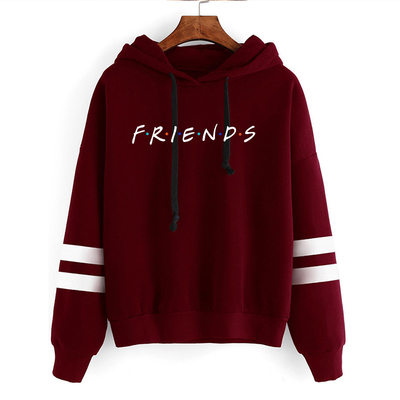 2021 Friends Tv Show Funny Cartoon Hoodies Women Best Friend