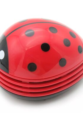 Aodmuki Mini Ladybug Desktop Coffee Table Vacuum Cleaner Dus