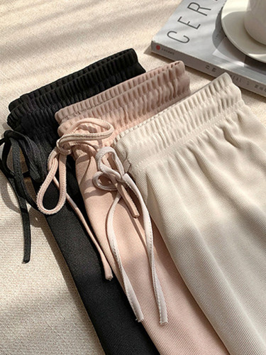 Soft Comfort Women Pants 2022 New High Waist Casual Summer S