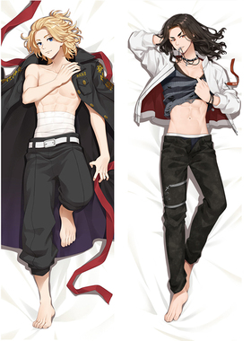 Anime Tokyo Revengers Manjiro Sano Ken Ryuguji Pillow Case D