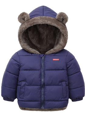 Winter Thicken Kids Jackets For Girls Coats Boys Jackets Plu