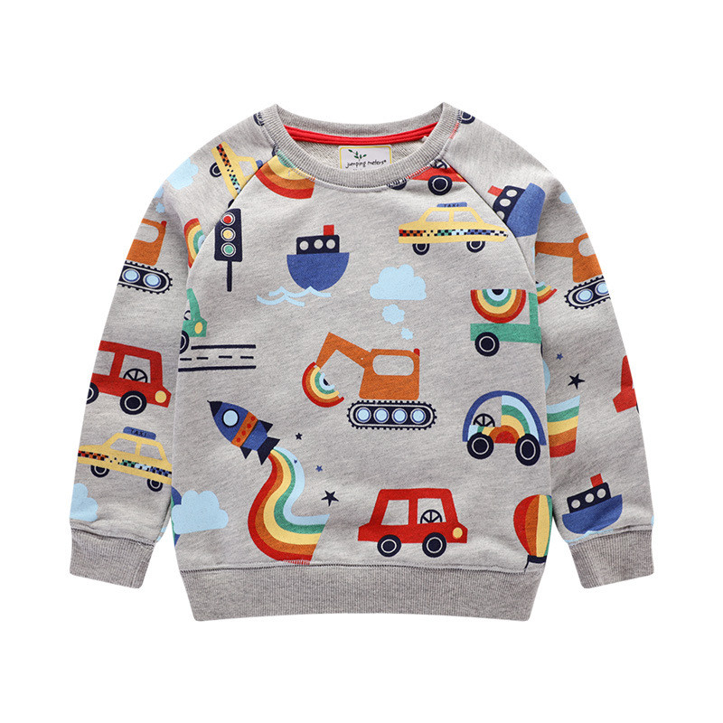Jumping Meters Baby Boys Sweatshirts Cartoon Autumn Winter L
