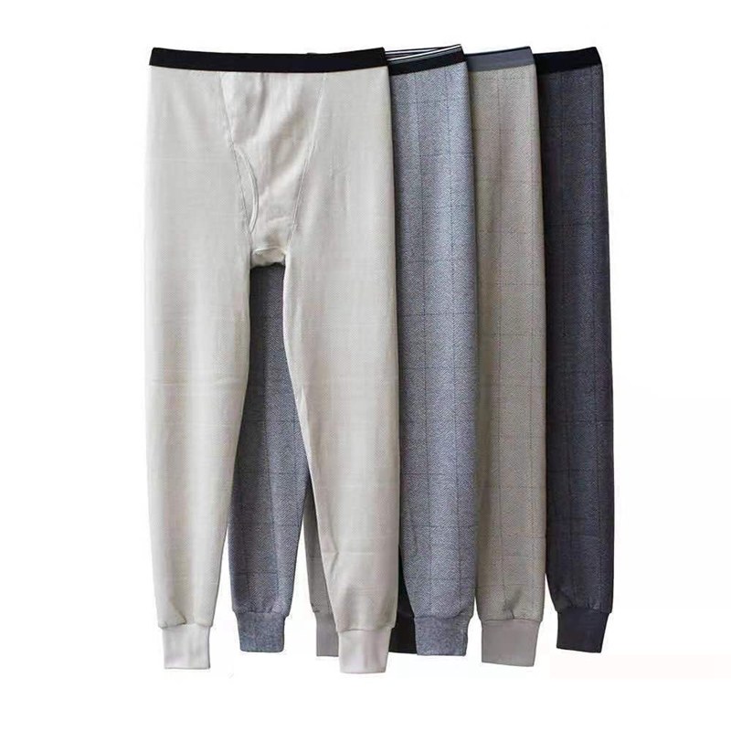 New Cotton Thermal Underwear Men Long Johns Winter Warm Slee