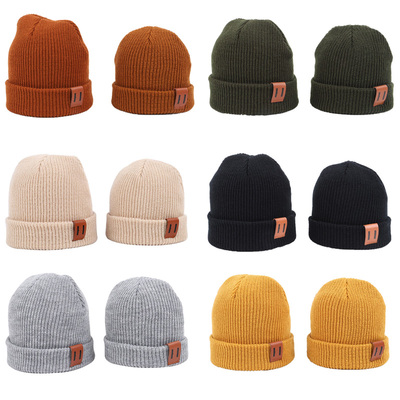 Baby Knit Hat for Boys Girls Autumn Winter Warm Kids Beanie