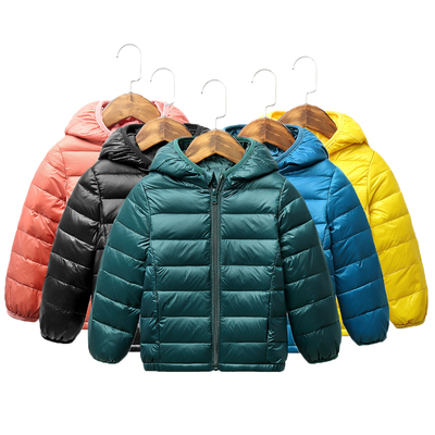 Children Winter Jacket Ultra Light Down Baby Girls Jackets K