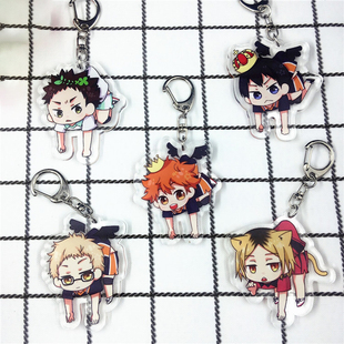 Haikyuu Season 4 Keychain Hinata Shouyo Tobio Kageyama Kozum