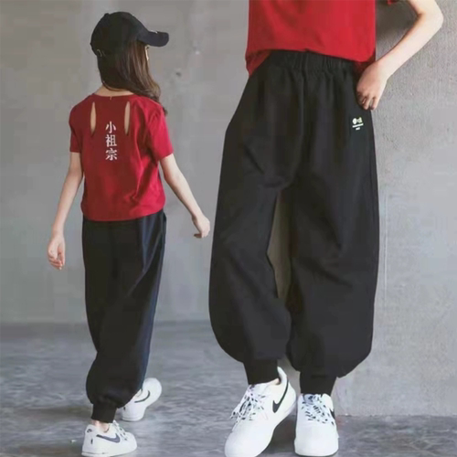 女童薄款长裤防蚊夏款2026新运动