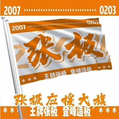 张极应援大旗TF家族子定制