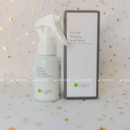 欧莱德O'right茶树头皮喷雾50ml 头皮控油去屑止痒清凉感平衡水油
