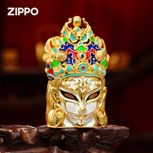 zippo打火机原装正品白鹤童子仙鹤夜光套壳珐琅煤油防风男女礼物