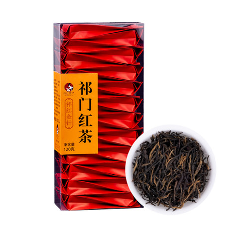 祁红悦色祁门红茶小袋装春茶茶叶