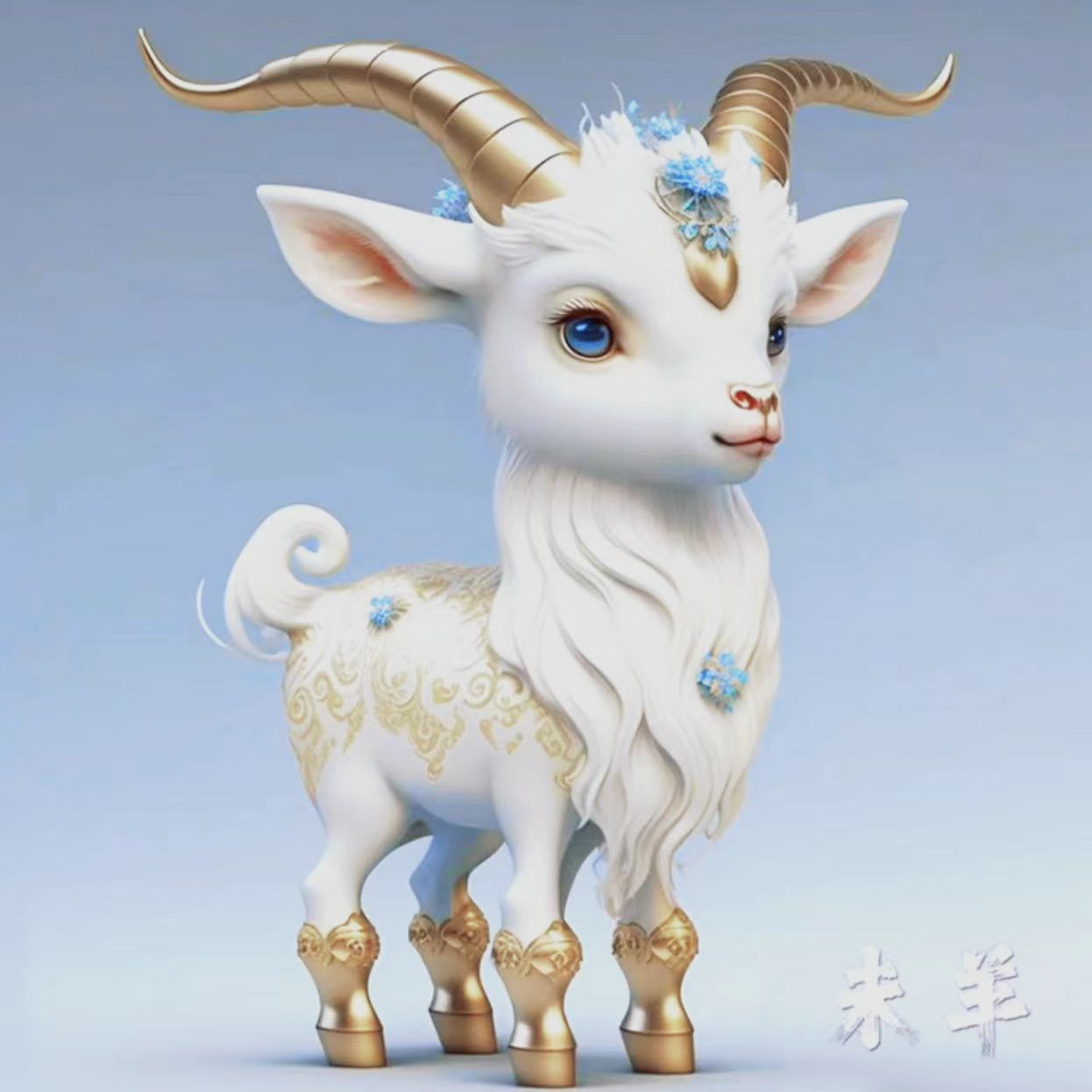 跨境十二生肖头像本命佛亚克力平面圣诞吊坠汽车后视镜挂件守护神