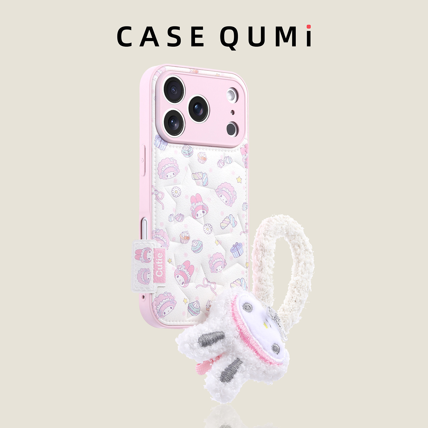 白底甜品美乐蒂带挂绳适用苹果17手机壳新款iphone17套苹果17promax全包17pro防摔苹果16硅胶15外壳14超火13,3C数码配件,手机保护套/壳,淘宝优惠券,粉丝福利购,淘宝优惠卷