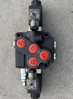 电磁控多路阀换向阀DCV40流量50L控制油缸马达升降台分配器强田型