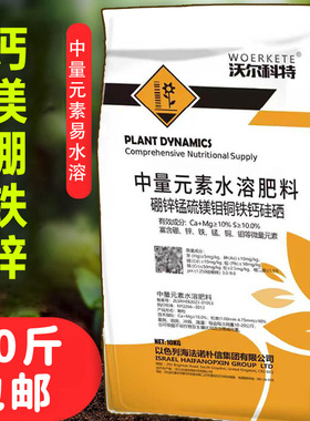 中微量元素钙镁硼铁锌水溶肥料微量元素生根肥水溶肥料冲施肥正品