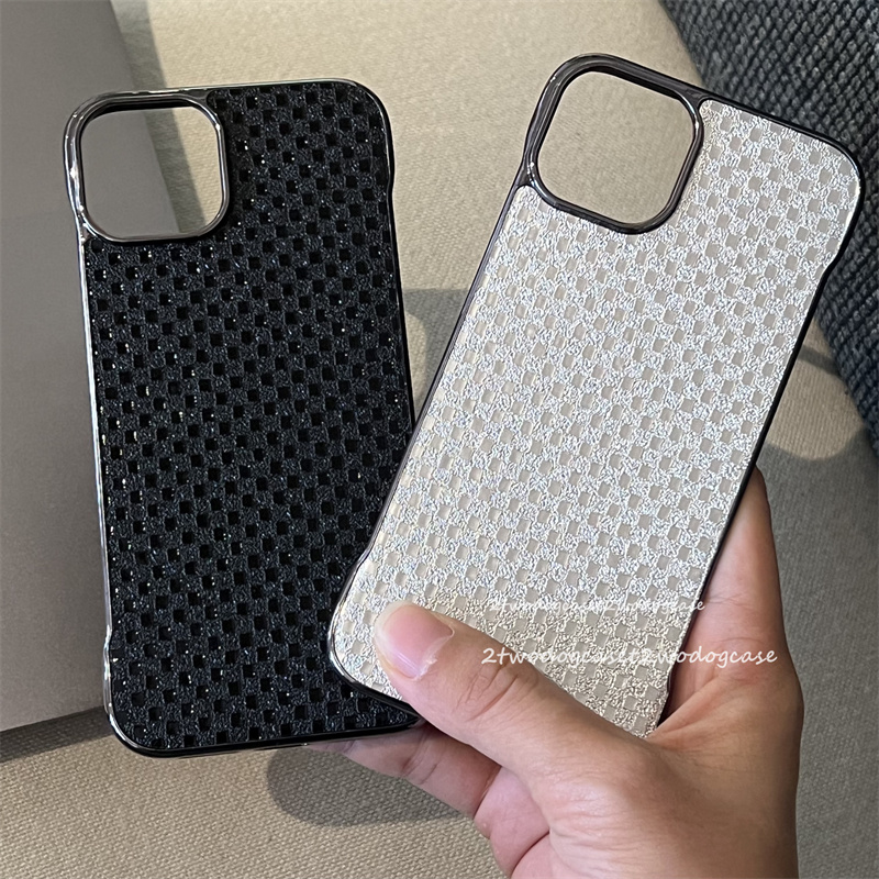 适用于苹果16pm无边框电镀壳