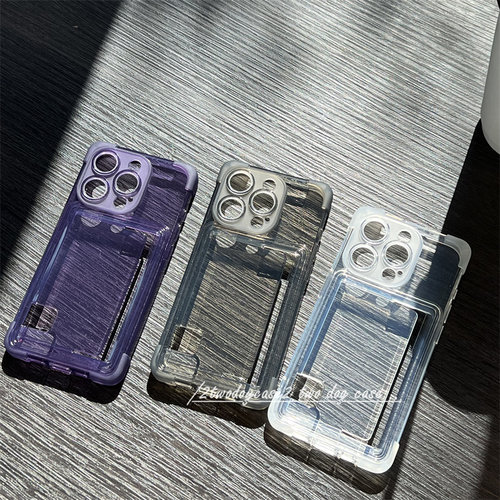 防摔侧面插卡新款三个颜色百搭