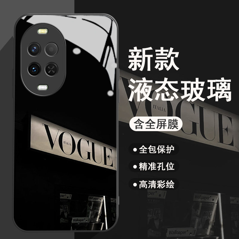 黑色系适用于华为nova15手机壳14pro新款13男se全包12防摔11男款10高级感11ultra高档8散热简约7不会撞壳