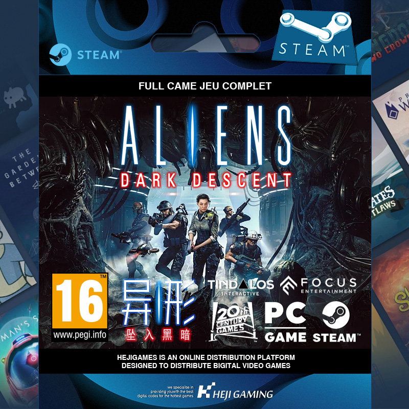 异形：坠入黑暗Steam Aliens: Dark Descent正版国区激活码 CDKey 电玩/配件/游戏/攻略 STEAM 原图主图