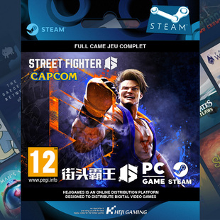 國區激活碼 街頭霸王6街霸6Steam 全球CDKey 正版 Street Fighter