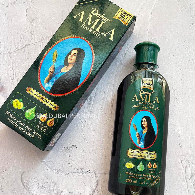 迪拜amla护发油dabur印度发油素天然植物特产正品女士200ml