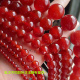 16mm天然红玛瑙散珠 DIY饰品配珠红玛瑙圆珠手工diy饰品配件