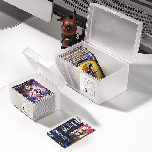 带盖子适合放各种卡片收纳