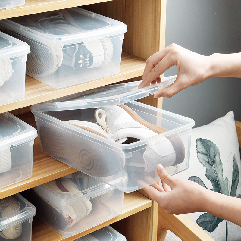 换季鞋子防尘防潮收纳盒塑料