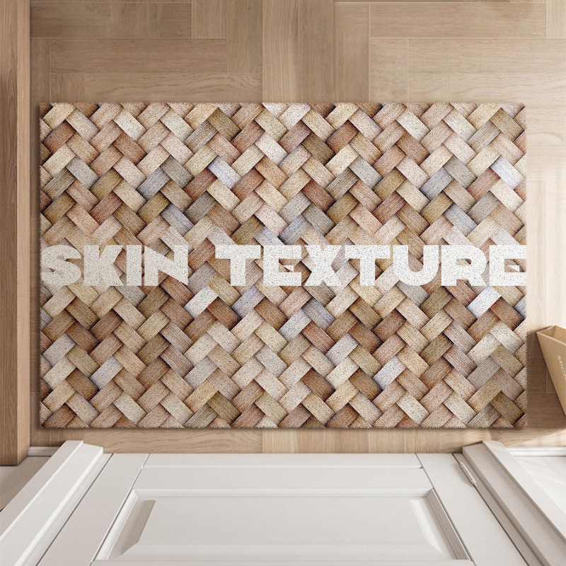 门厅入户丝圈地垫北欧风防水免洗家用进门口脚垫稳固防滑玄关地毯