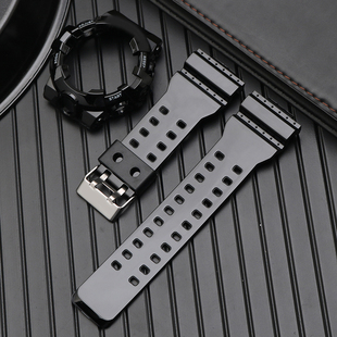 5413 适配卡西欧GA 735 710 5522冰川透明树脂手表带表壳链 700SK