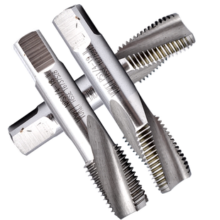 进口高钴铝用管牙螺旋丝攻G/PS/PT/NPT/NPS水管用螺纹丝锥2/4/6分