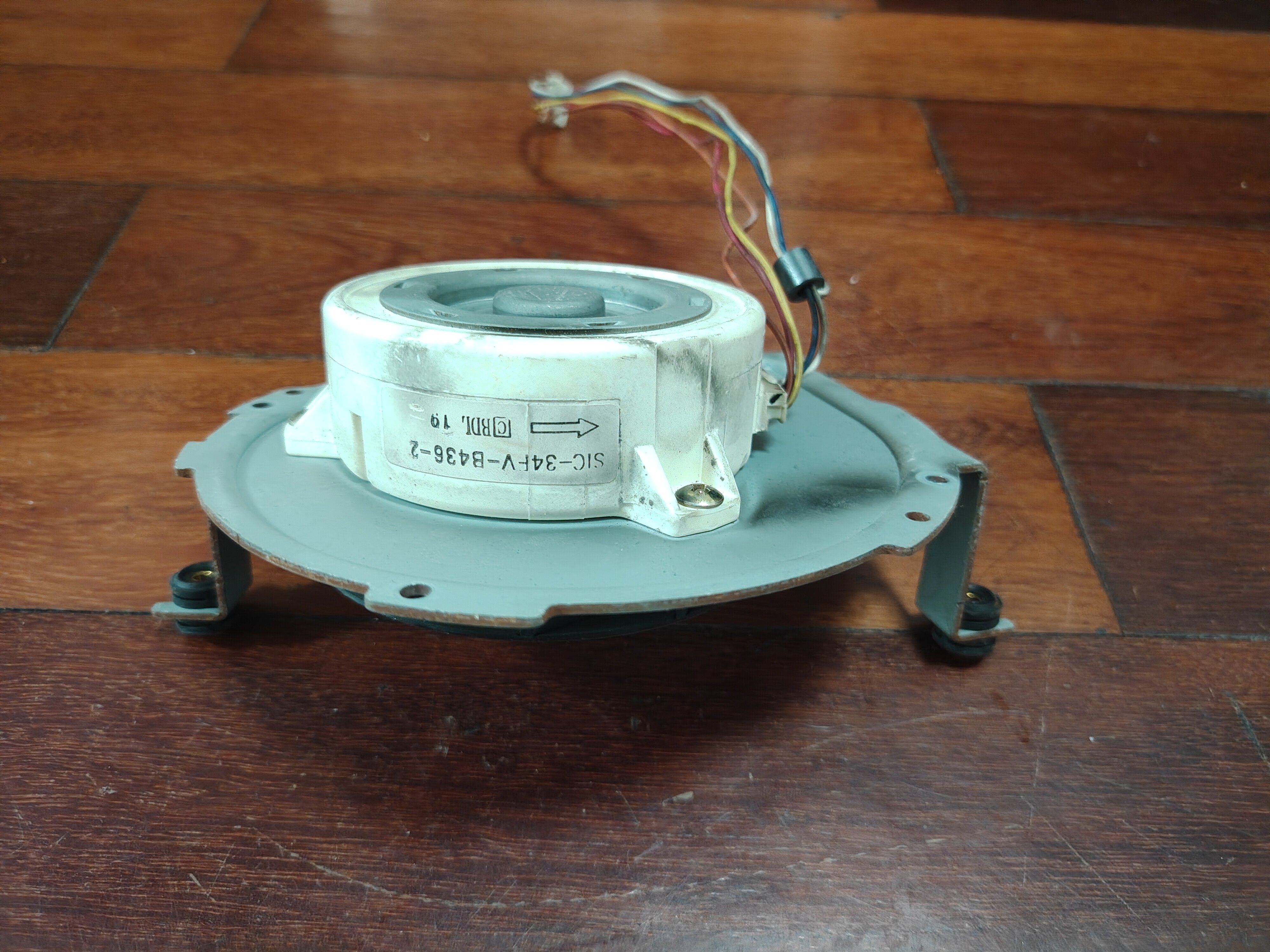 百乐满热水器风机SIC-34FV-B436-2A百乐满电机马达带固定支架款