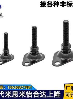 黑色电泳偏心脚杯 WAN11-D100/D115-M12/M16-L75/L100/L125/L150