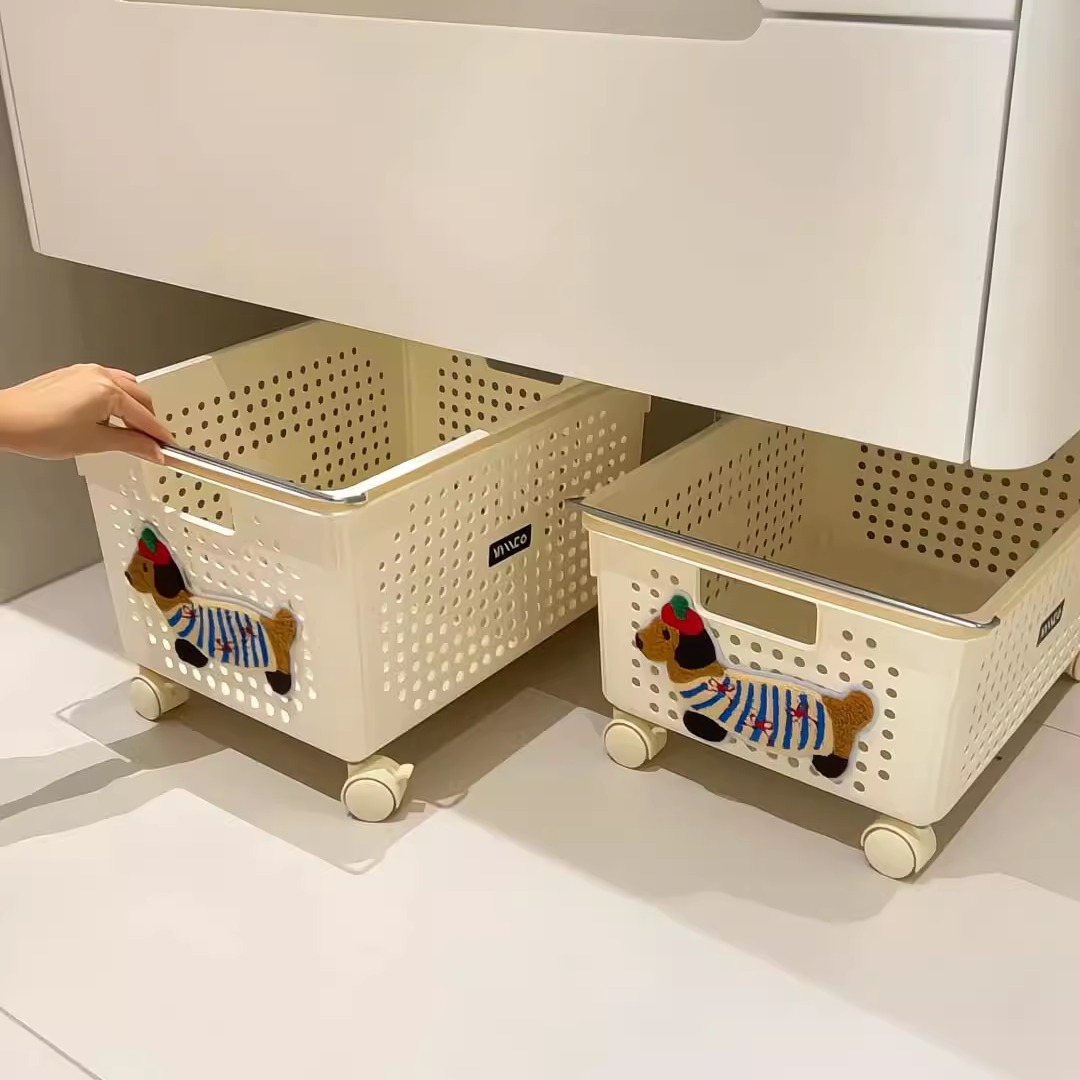 卫生间柜下篮子浴室脏衣服收纳筐脏衣篮篓家用高颜值大容量多功能