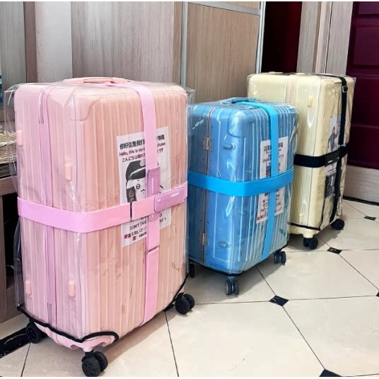 行李箱捆绑带十字一字弹力卡扣加固出国旅游托运保护防爆带打包带