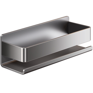 厨房磁吸冰箱置物架外侧面侧收纳挂钩纸巾架免打孔保鲜膜调料架子