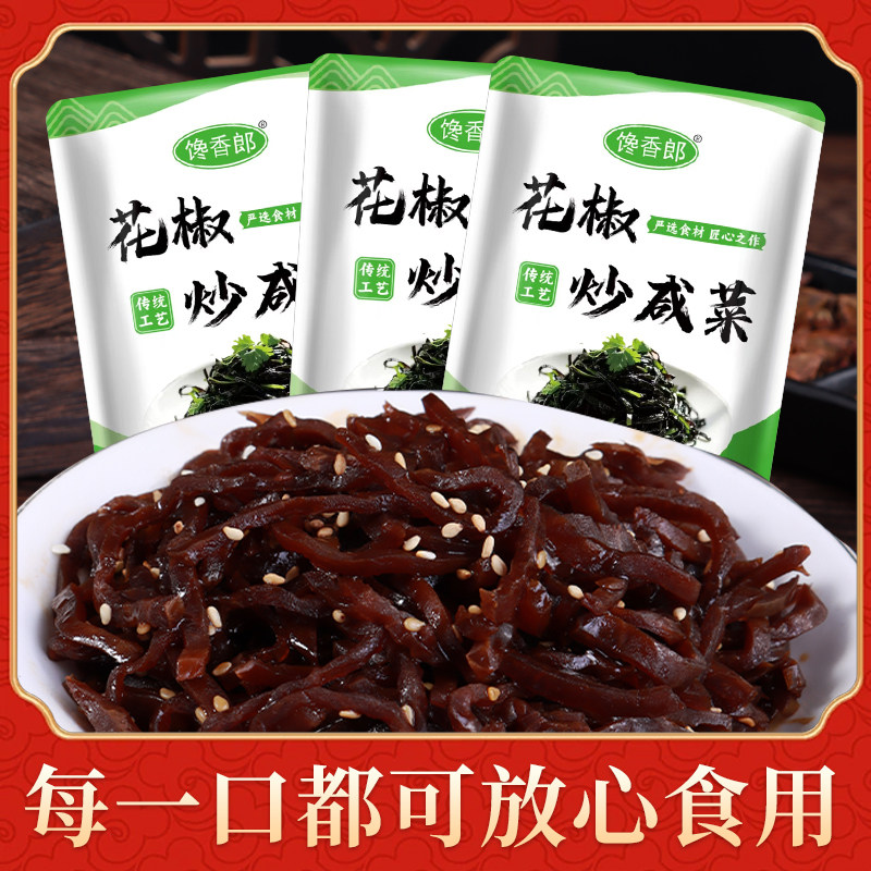 山东花椒炒咸菜方便即食下饭菜