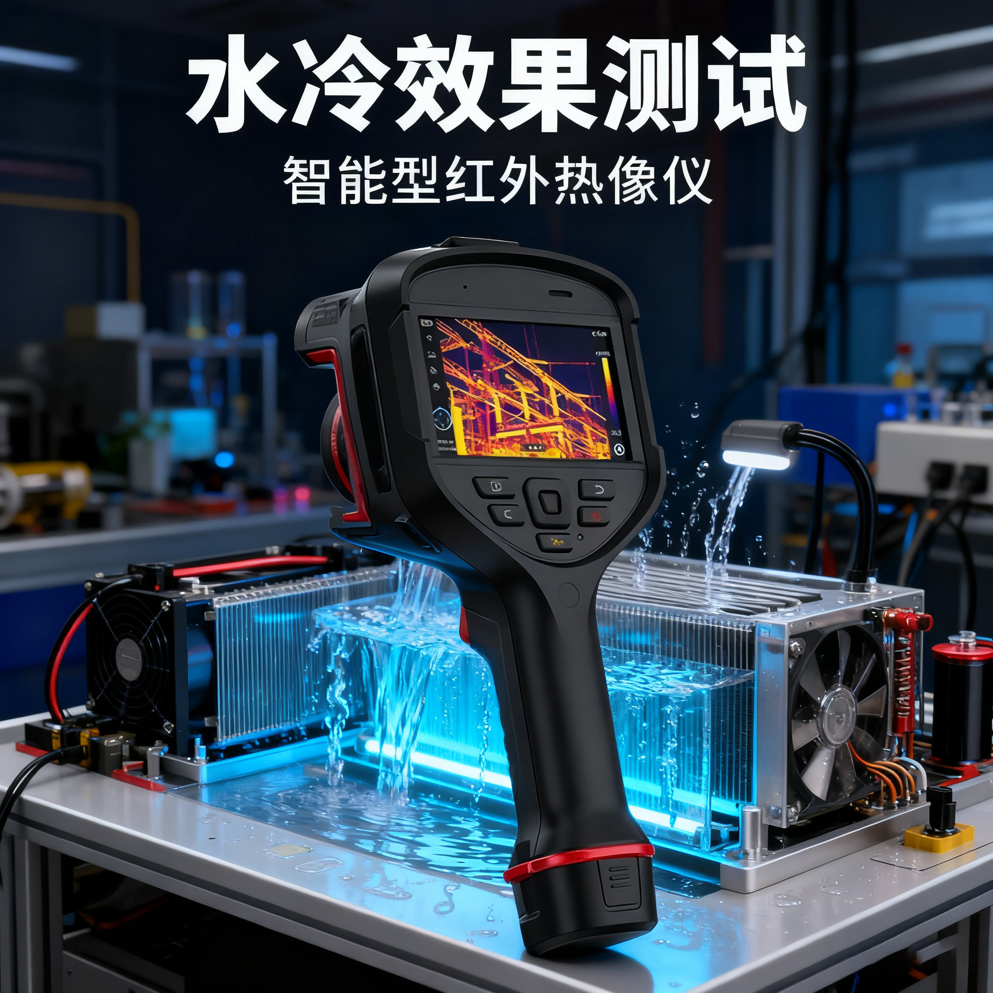 水冷效果测试智能型红外热像仪PL210/PL410/PL430/PL610/PL630