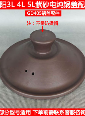 九阳电炖锅盖DG30K-GD305 GD405 GD505紫砂电砂锅煨汤煲盖子配件