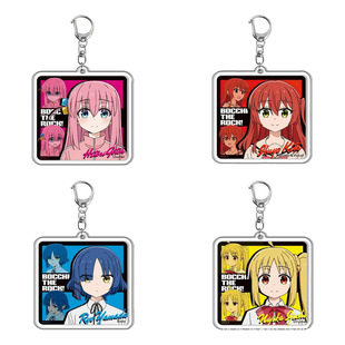 孤独摇滚动漫周边 波吉酱喜多虹夏凉表情书包挂件精致钥匙扣卡通