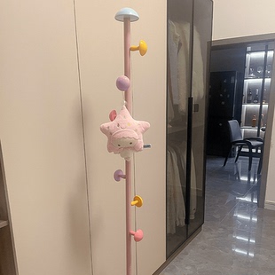 【家居好物】多巴胺蘑菇衣架家用挂衣卧室落地收纳神器加厚加粗