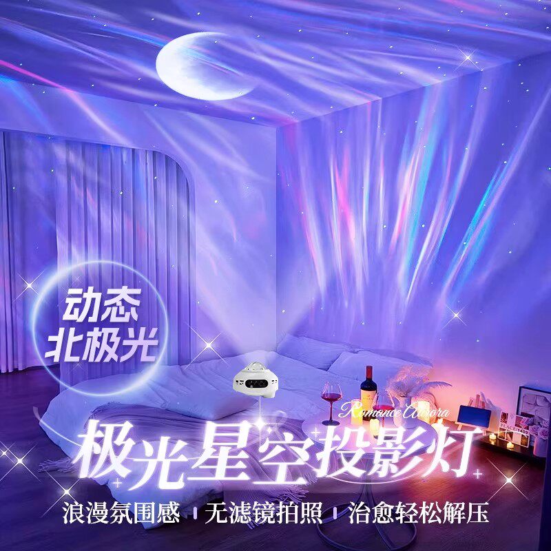 米迪家星空投影香薰蓝牙小夜灯