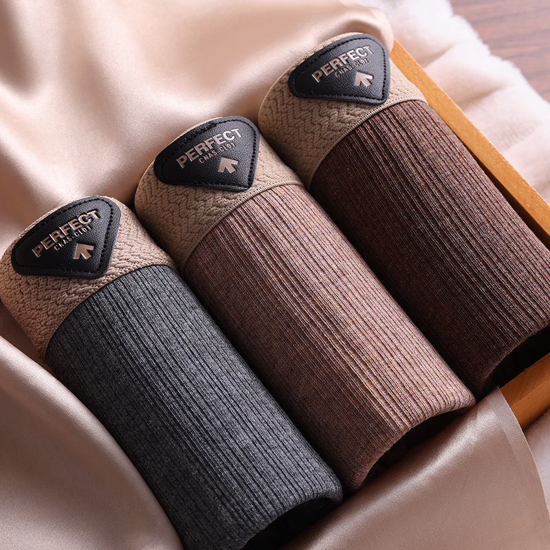 轻奢秋冬透气内裤男纯棉平角裤