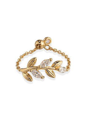 jcj时装珠宝大麦软链戒指