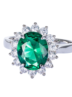 jcj时装珠宝琉璃石椭圆戒指