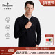 POLO衫 T恤男翻领亲肤柔软简约日常长袖 商务休闲 比音勒芬秋季