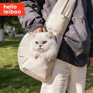 猫包外出便携宠物狗背包轻便款大容量社会化出行斜挎布偶洗澡神器
