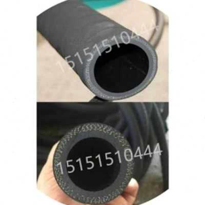 极速2020黑色高压夹布橡胶管水管E软管空气管耐热耐油管蒸X汽管皮