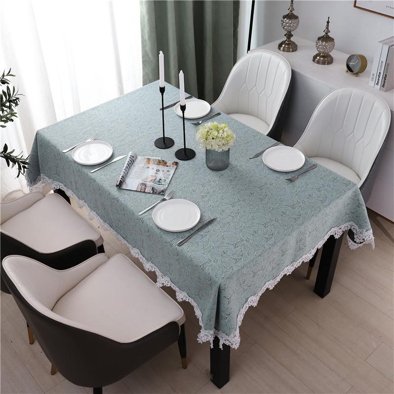 新品欧式茶几北欧桌布布艺长方形客厅家用餐桌布方桌正方形台布桌