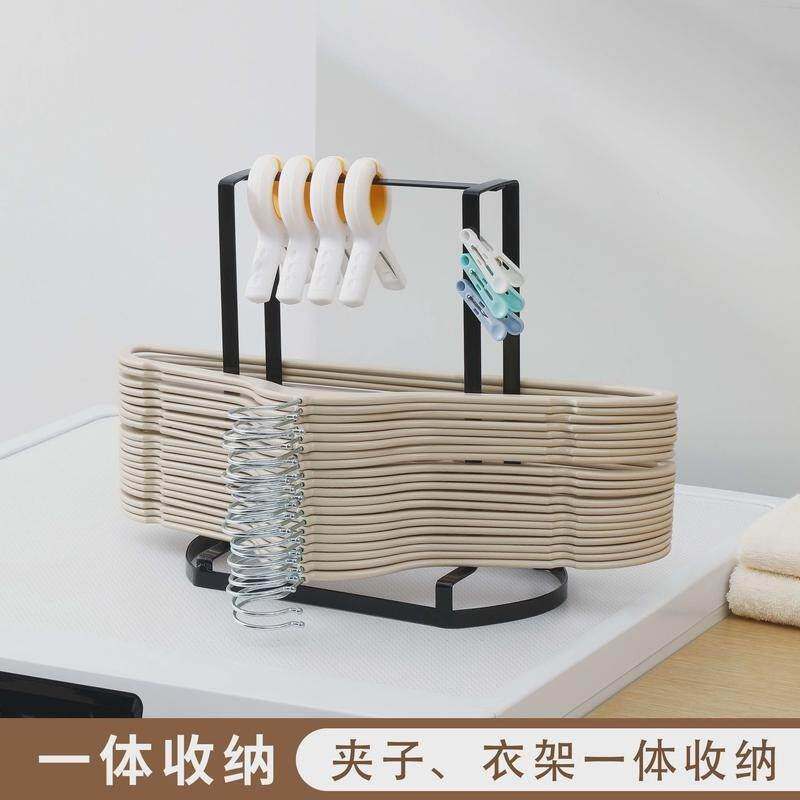 衣架收纳整理架台衣架纳盒落地收收纳筐晾75775衣阳架收纳架衣放图片